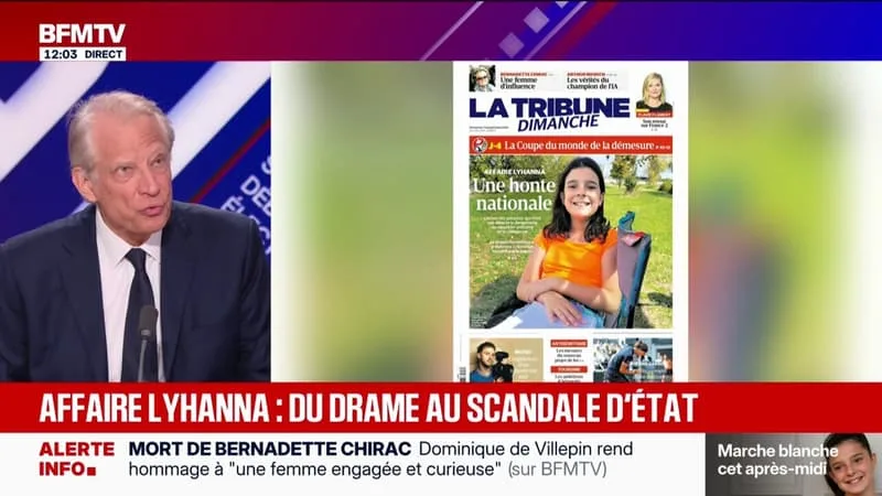 MORT DE LYHANNA: « UN DRAME RÉVÉLATEUR (…) CHACUN D’ENTRE NOUS DOIT FAIRE SON EXAMEN », AFFIRME DOMINIQUE DE VILLEPIN
