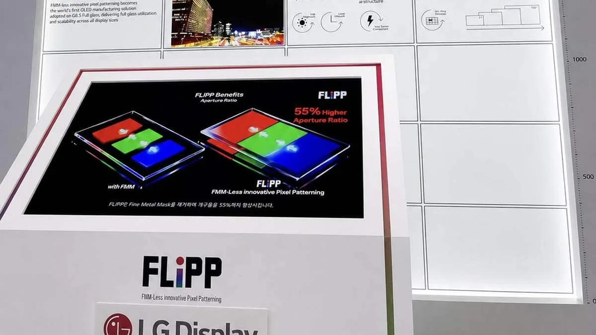 LG DISPLAY INVENTE UNE NOUVELLE FAÇON DE FABRIQUER LES ÉCRANS OLED QUI CHANGE (PRESQUE) TOUT