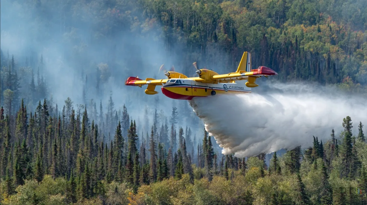 LA FRANCE COMMANDE DEUX CANADAIR DHC-515 DE PLUS, LIVRAISON PRÉVUE EN 2032