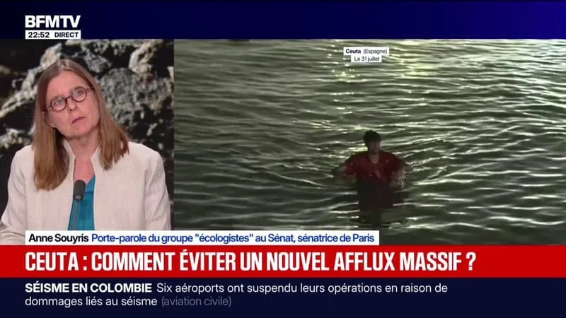 CEUTA: « CETTE CRISE EST FABRIQUÉE DE TOUTES PIÈCES, C’EST UN SCANDALE COMPLET », ASSURE ANNE SOUYRIS, PORTE-PAROLE DU GROUPE « ÉCOLOGISTES » AU SÉNAT