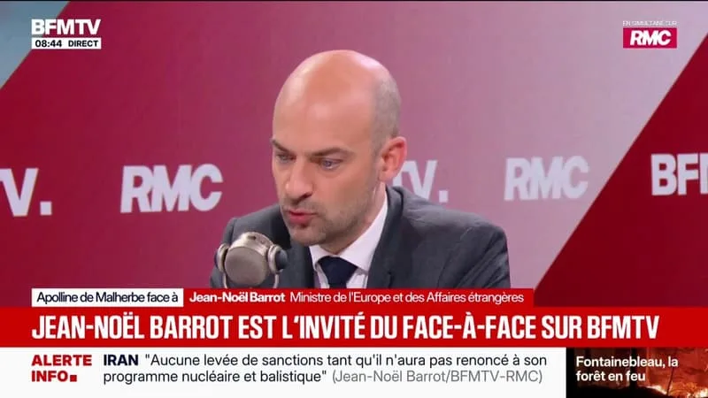 « AUCUN FRANÇAIS » CHEZ LES BLEUS: JEAN-NOËL BARROT, MINISTRE DES AFFAIRES ÉTRANGÈRES, DÉNONCE « DES PROPOS PATHÉTIQUES » DE LA PART DE L’ANCIEN PREMIER MINISTRE ESPAGNOL