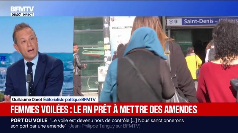 LE RN VEUT « SANCTIONNER LE PORT DU VOILE » PAR UNE AMENDE