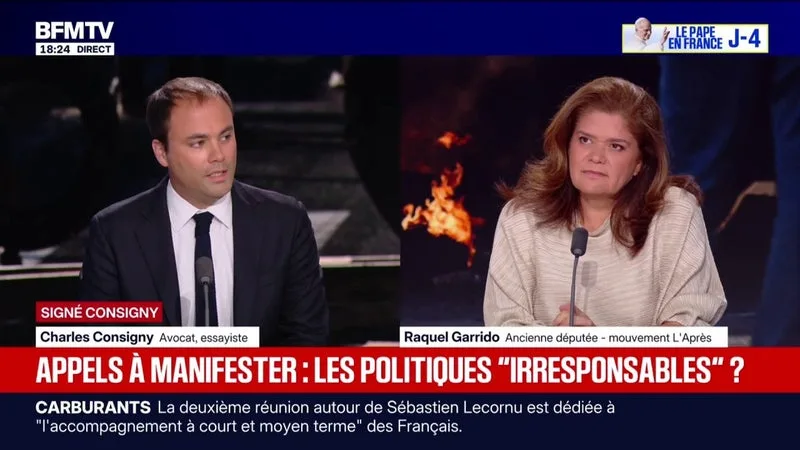 SIGNÉ CONSIGNY – APPELS À MANIFESTER: LES POLITIQUES SONT-ILS IRRESPONSABLES?